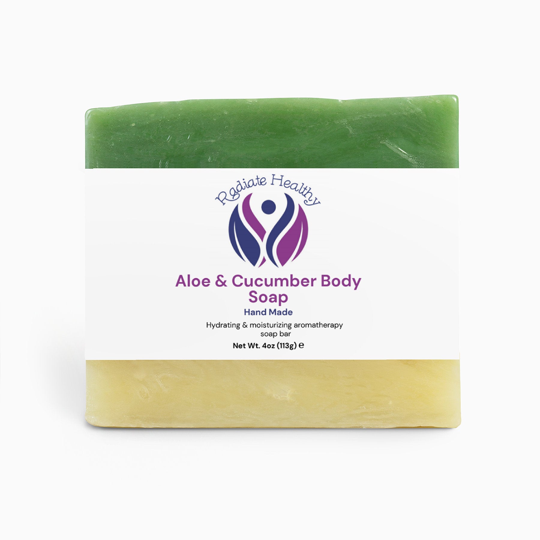Hand Made Aloe & Cucumber Body Soap