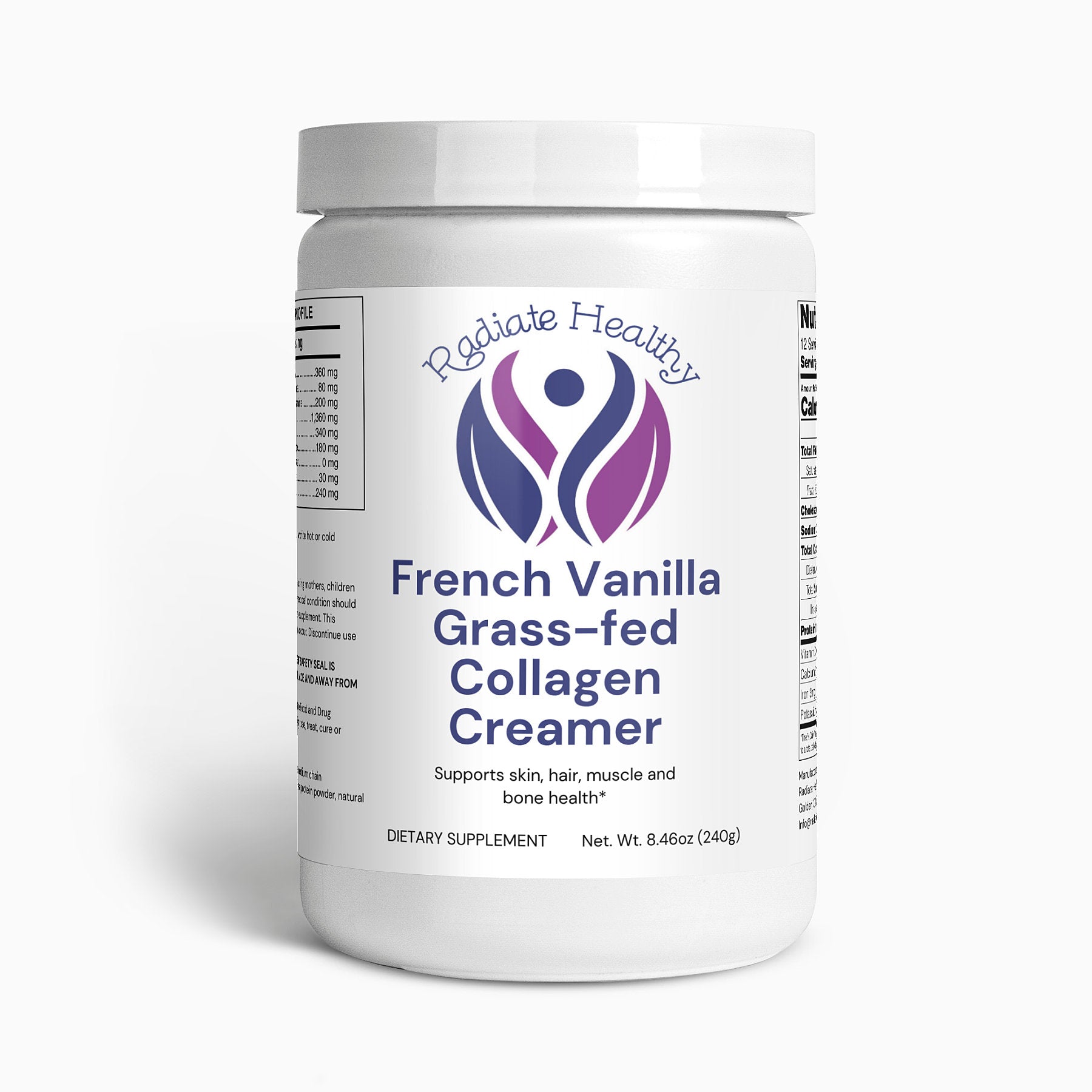 French Vanilla Grass-Fed Collagen Creamer
